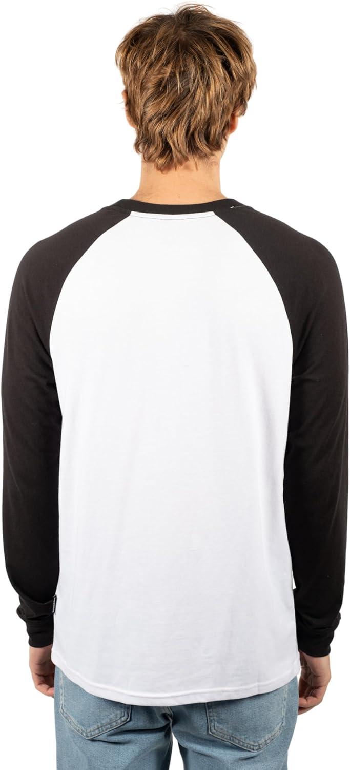 imageUltra Game Adults NFL Official Super Soft Raglan Baseball Long Sleeve TShirtWhite Updated