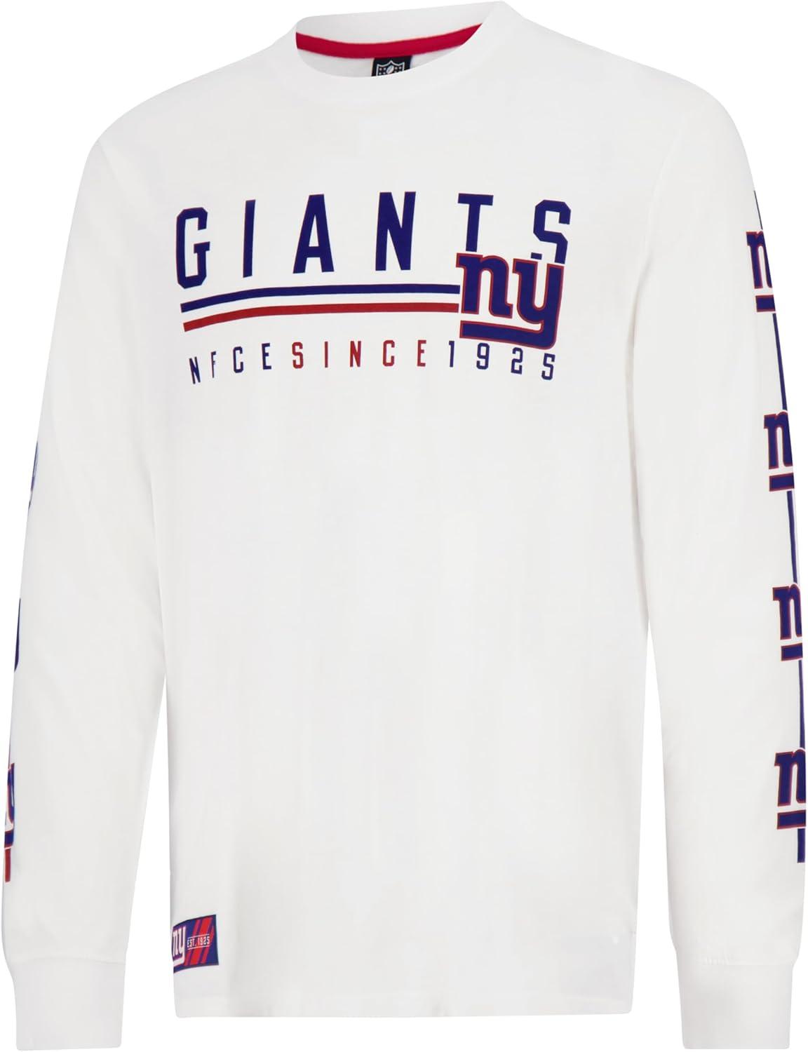 imageUltra Game Mens NFL Official Super Soft Supreme Long Sleeve TShirtWhite Updated