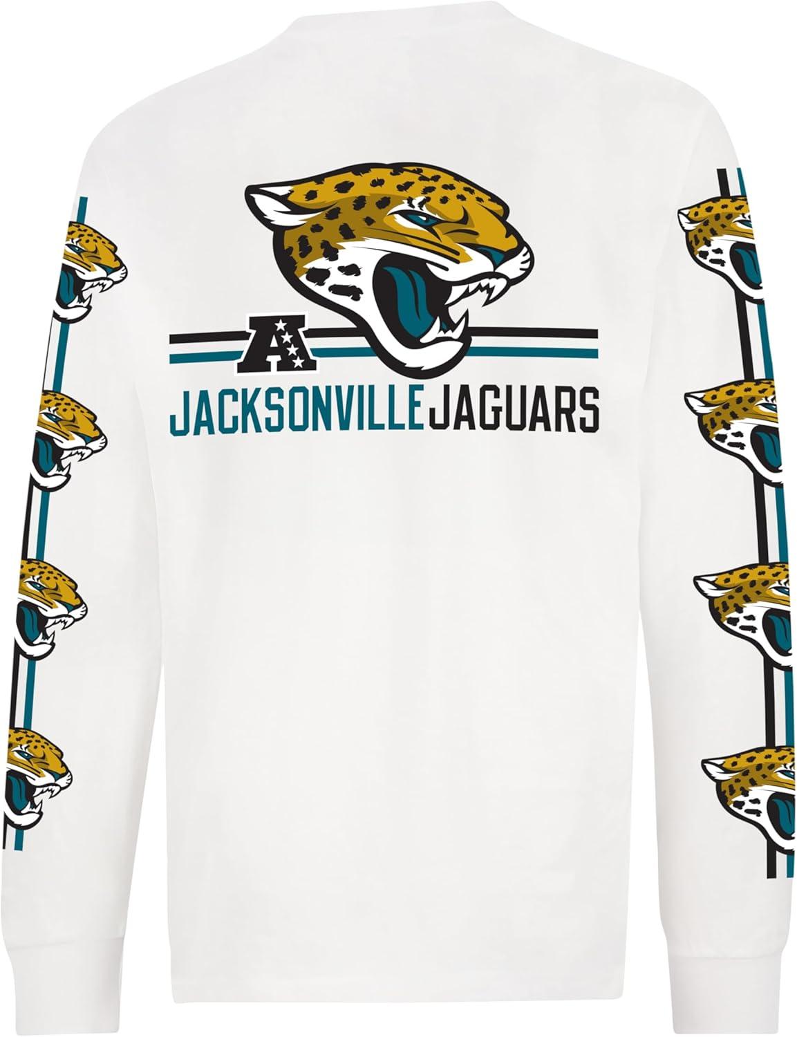imageUltra Game Mens NFL Official Super Soft Supreme Long Sleeve TShirtWhite Updated