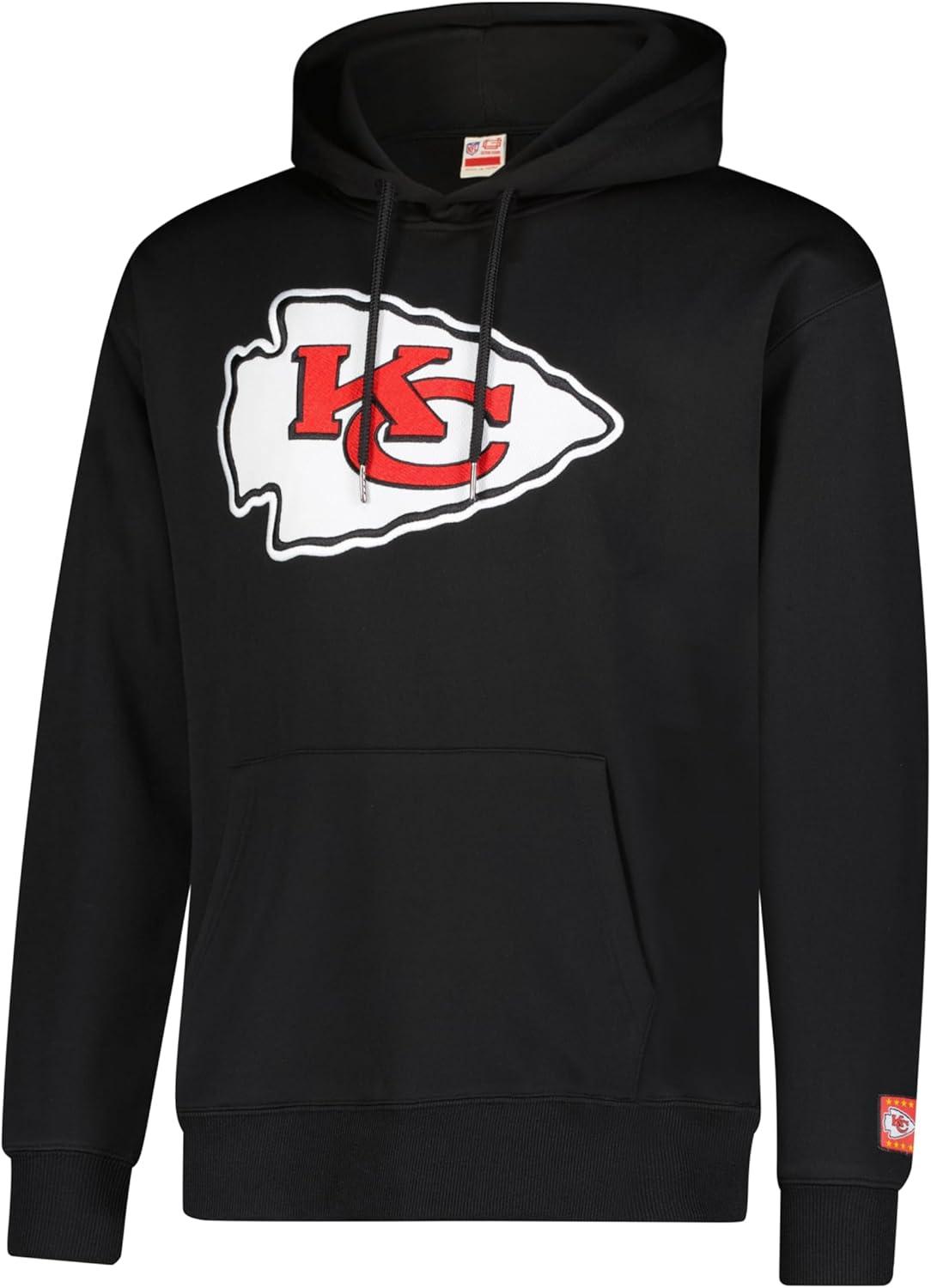 imageUltra Game Mens NFL Official Supremely Soft Hoodie SweatshirtBlack