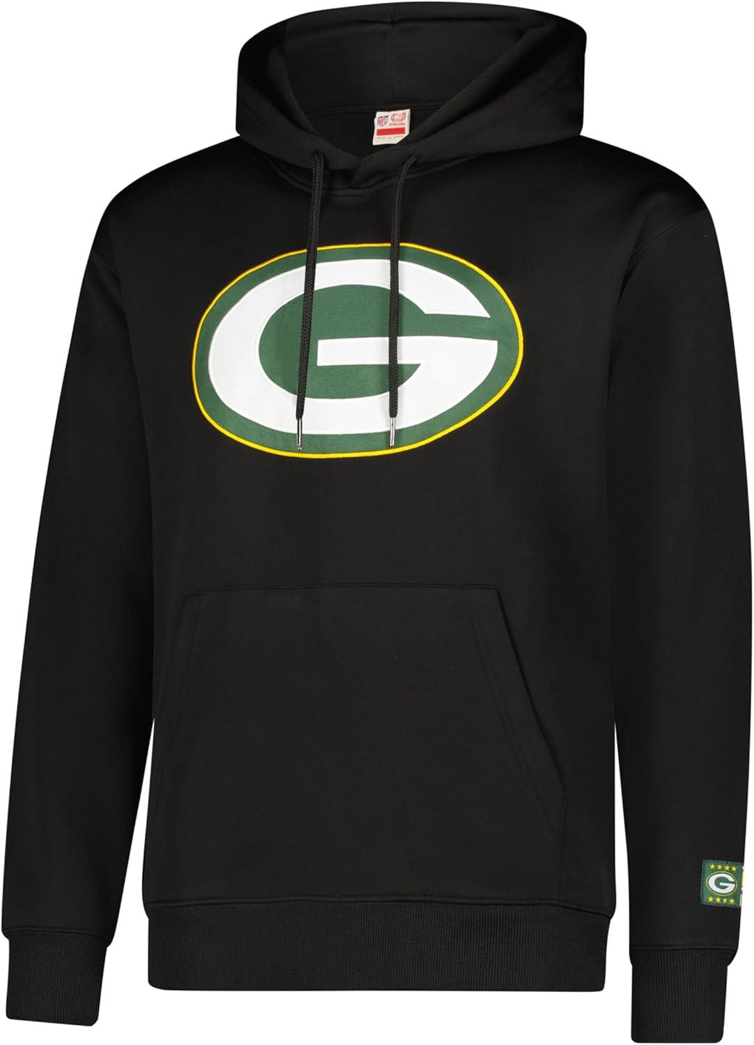 imageUltra Game Mens NFL Official Supremely Soft Hoodie SweatshirtBlack