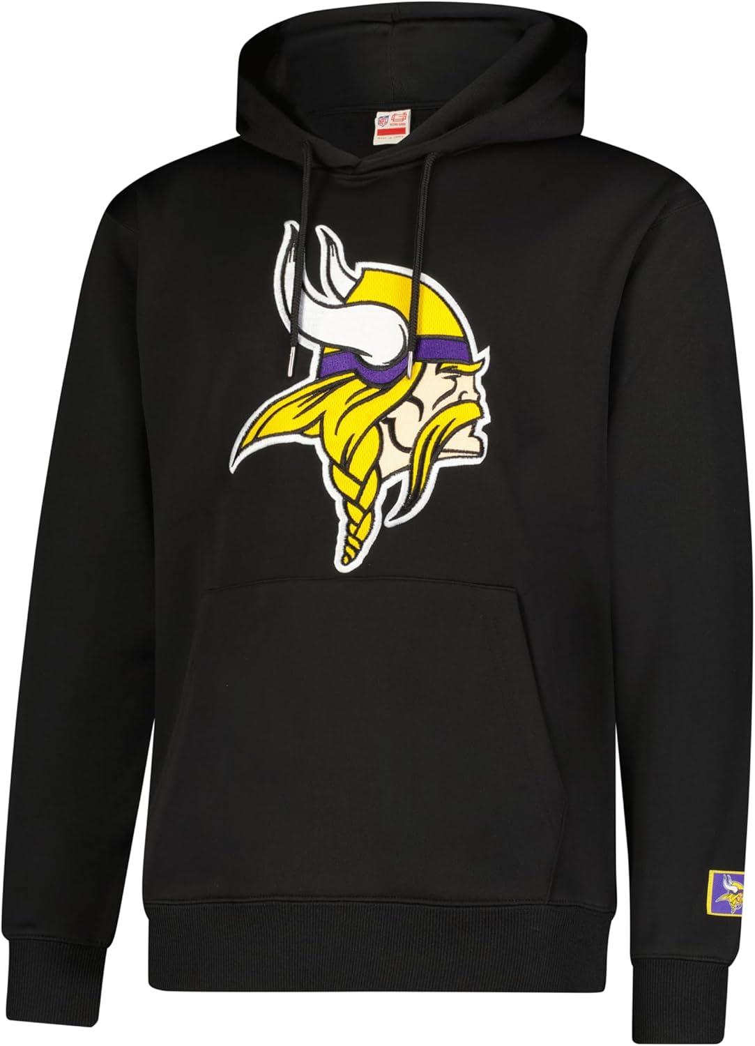 imageUltra Game Mens NFL Official Supremely Soft Hoodie SweatshirtBlack