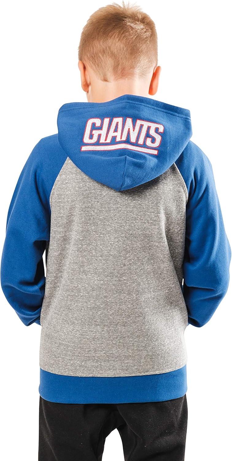 imageUltra Game NFL boys Fleece Raglan Hoodie for BoysTeam Color