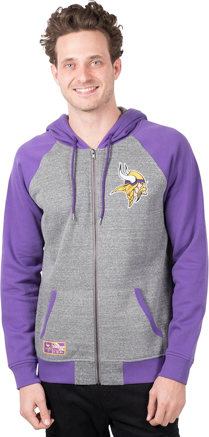 imageUltra Game NFL mens Nfl Official Supreme Satin JacketHeather Gray