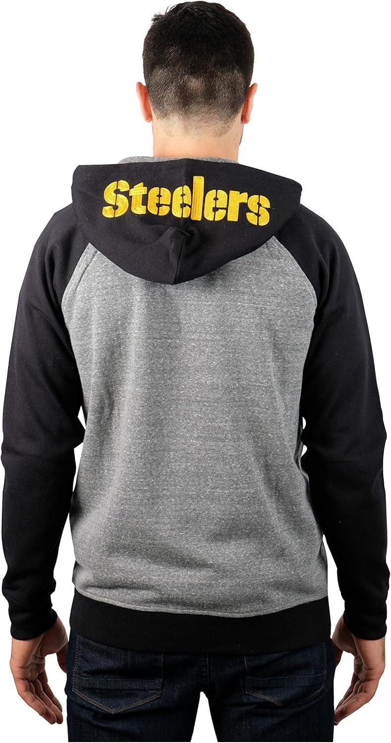 imageUltra Game NFL mens Nfl Official Supreme Satin JacketHeather Gray