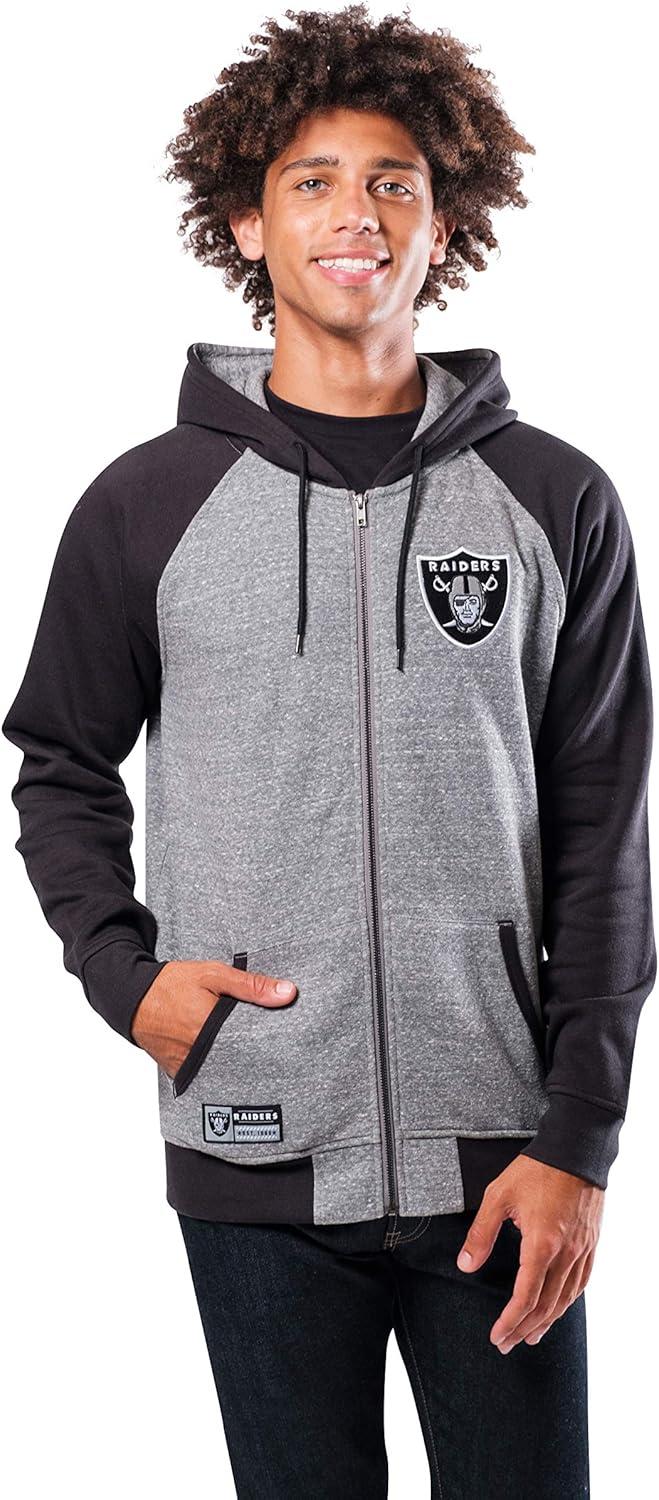 imageUltra Game NFL mens Nfl Official Supreme Satin JacketHeather Gray