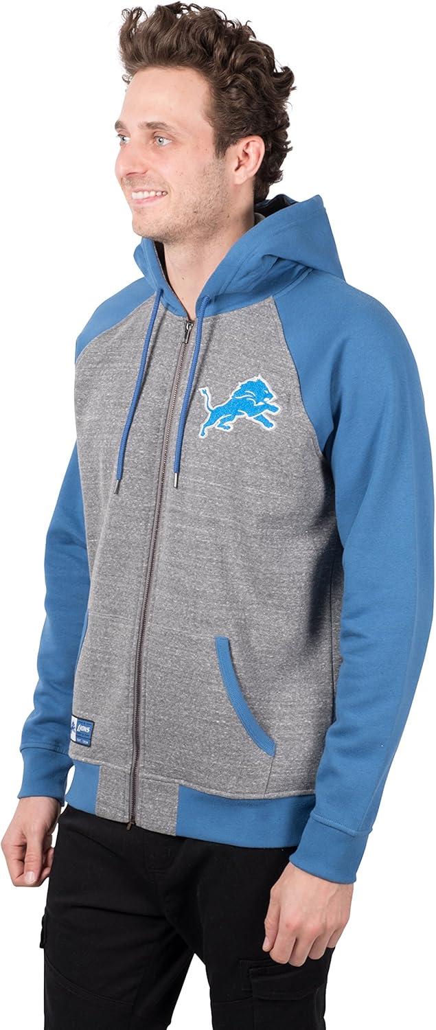 imageUltra Game NFL mens Nfl Official Supreme Satin JacketHeather Gray