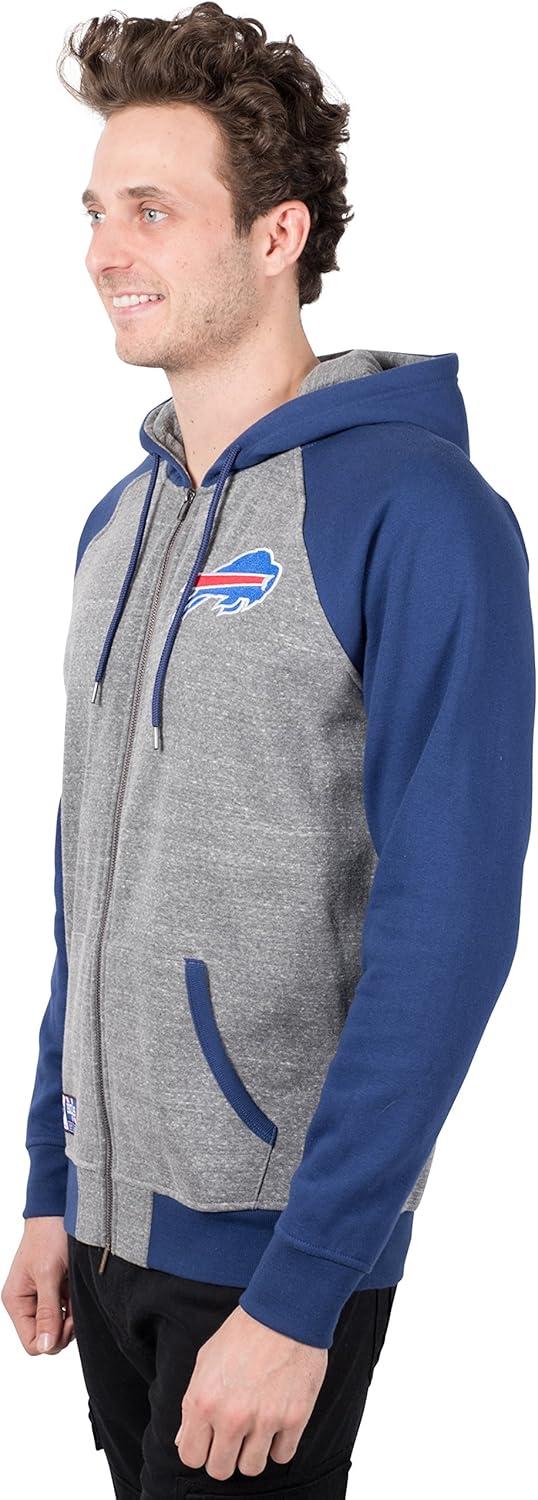 imageUltra Game NFL mens Nfl Official Supreme Satin JacketHeather Gray