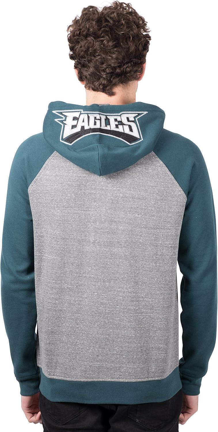 imageUltra Game NFL mens Nfl Official Supreme Satin JacketHeather Gray