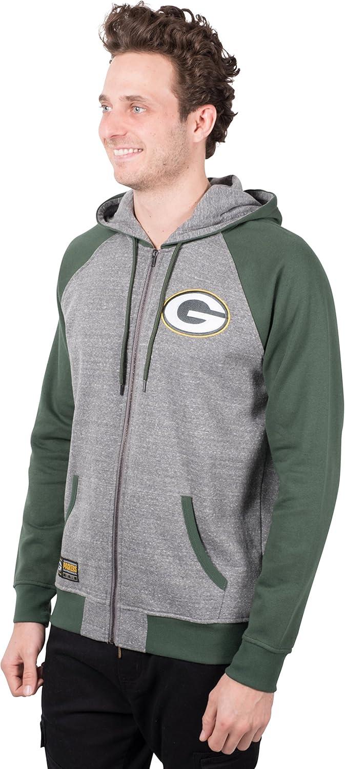 imageUltra Game NFL mens Nfl Official Supreme Satin JacketHeather Gray