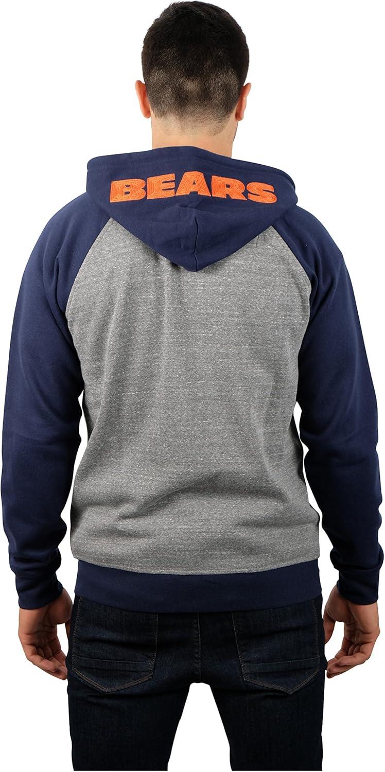 imageUltra Game NFL mens Nfl Official Supreme Satin JacketHeather Gray