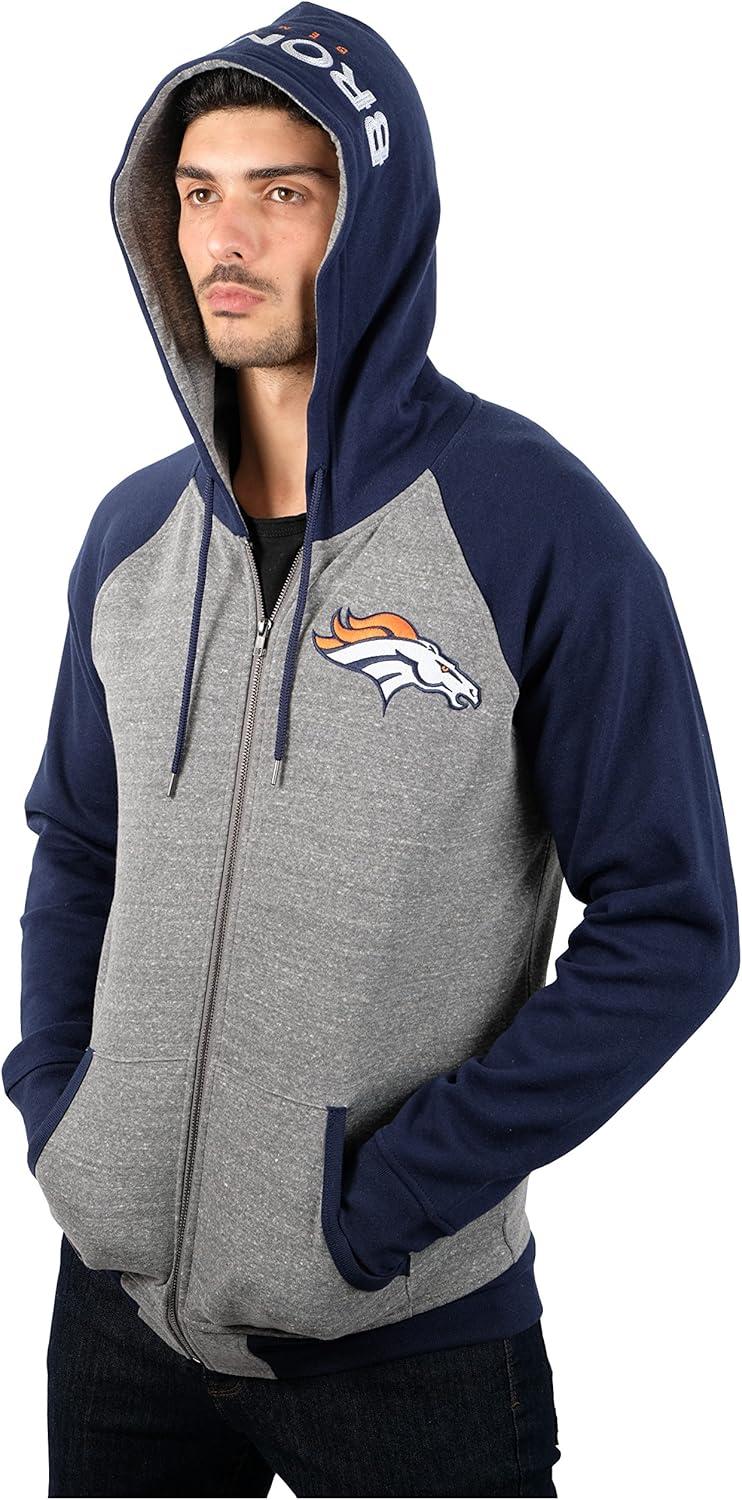 imageUltra Game NFL mens Nfl Official Supreme Satin JacketHeather Gray