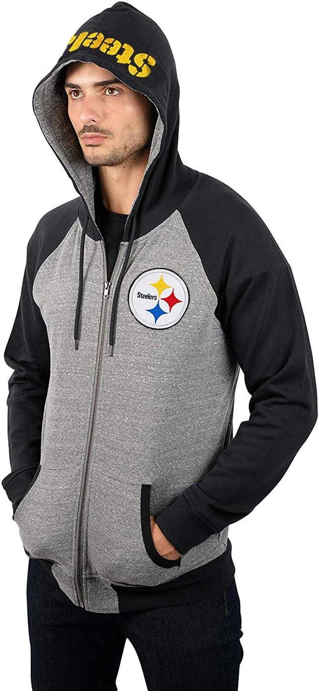 imageUltra Game NFL mens Nfl Official Supreme Satin JacketHeather Gray