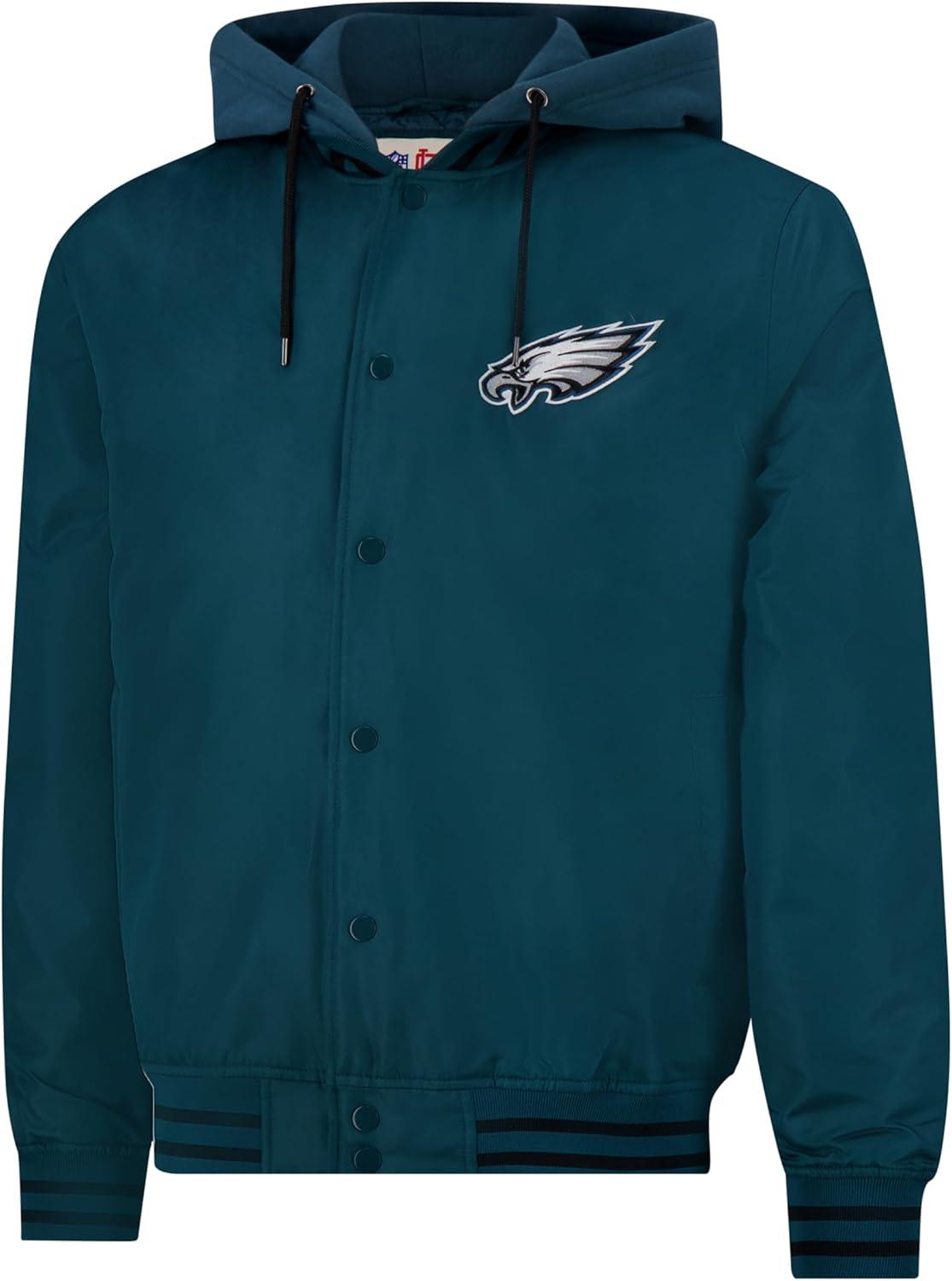 imageUltra Game NFL mens Nfl Official Supreme Satin JacketTeam Color