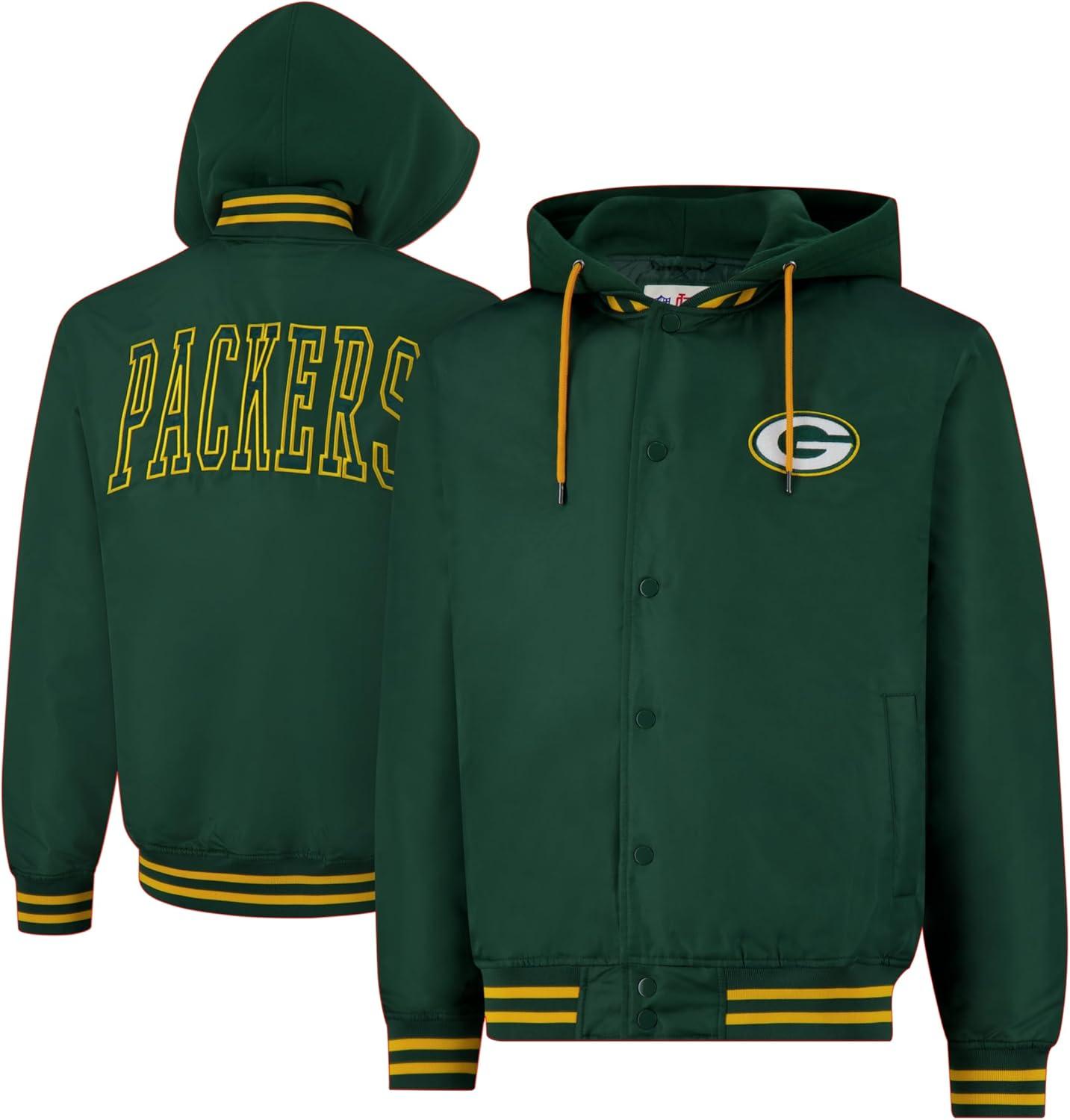 imageUltra Game NFL mens Nfl Official Supreme Satin JacketTeam Color