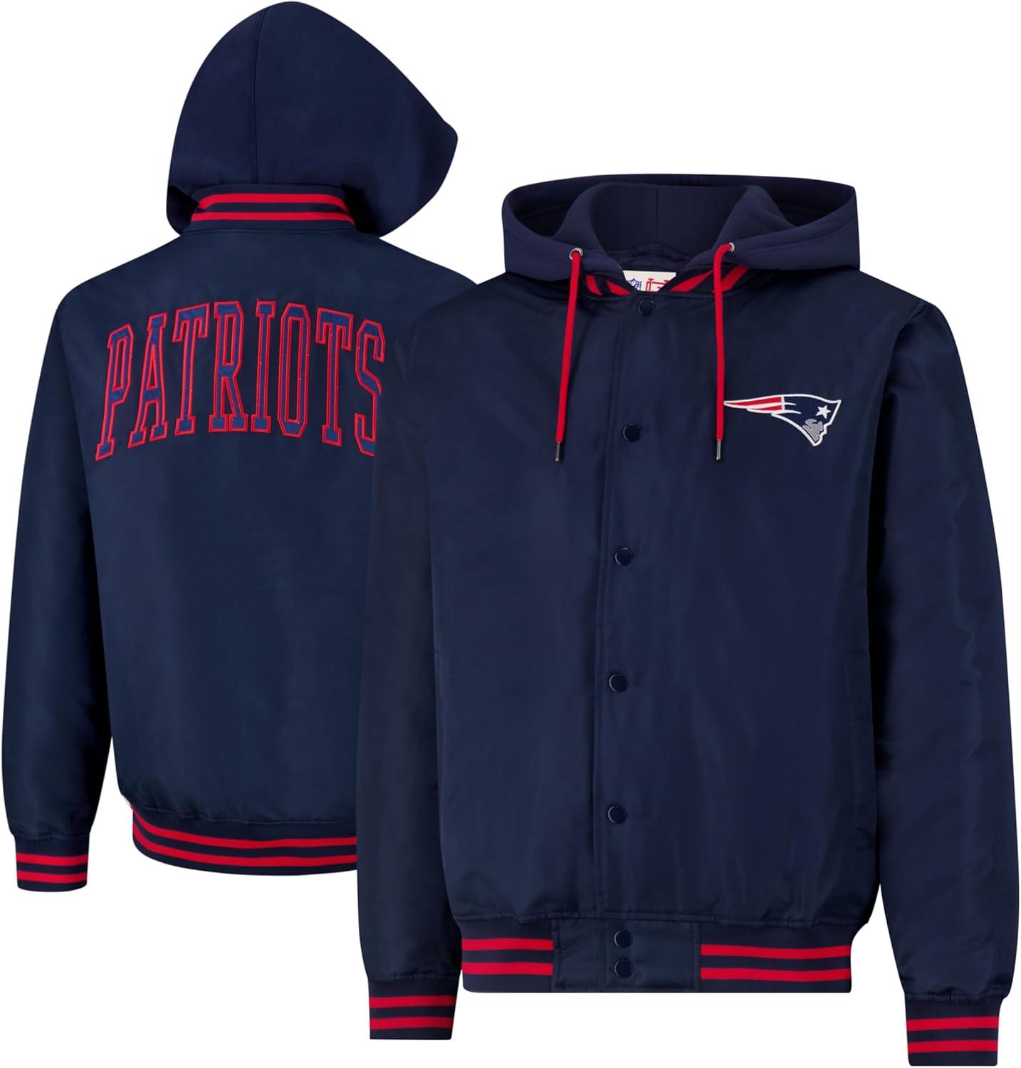 imageUltra Game NFL mens Nfl Official Supreme Satin JacketTeam Color