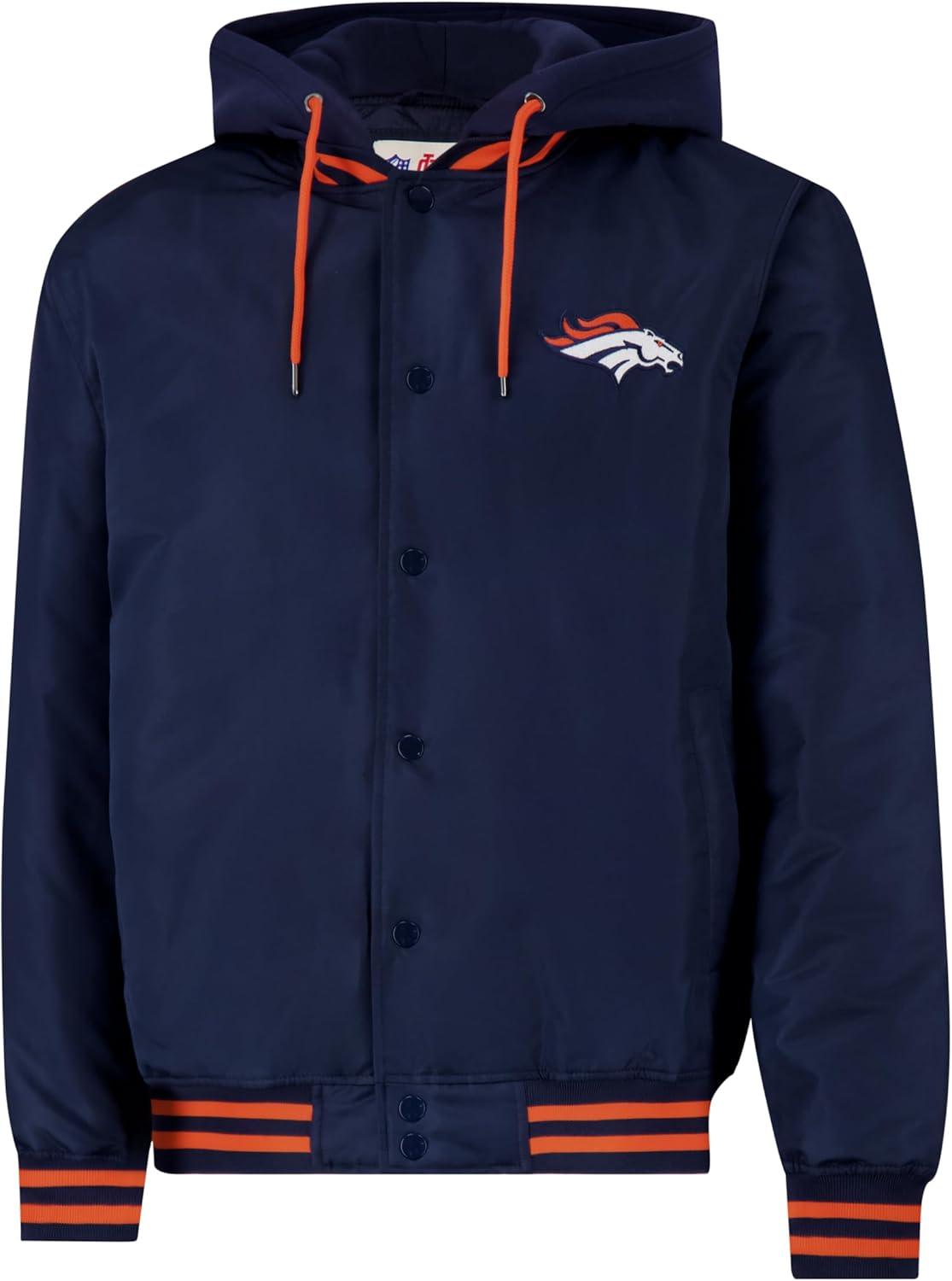 imageUltra Game NFL mens Nfl Official Supreme Satin JacketTeam Color