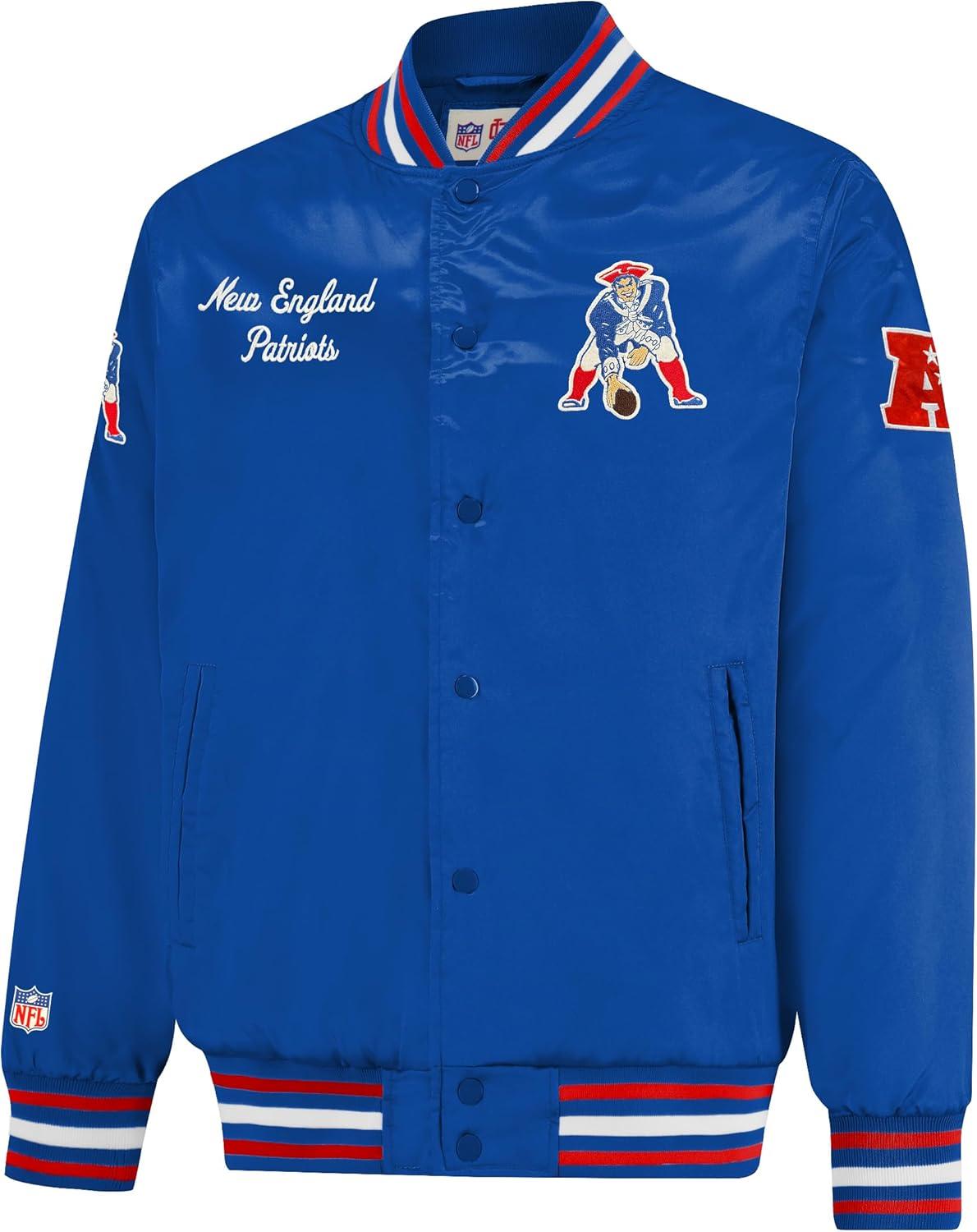 imageUltra Game NFL mens Nfl Official Supreme Satin JacketVintage Logo