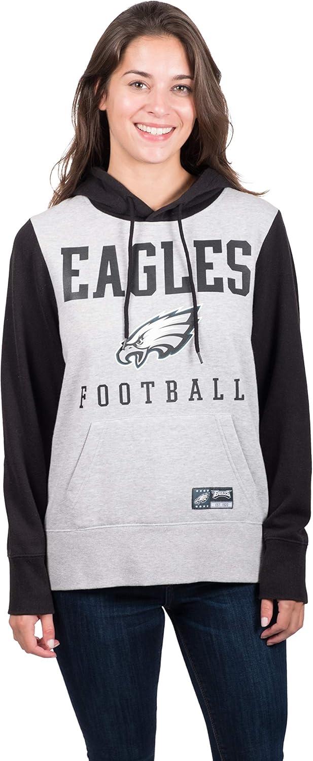 imageUltra Game Womens NFL Official Super Soft Tie Neck Hoodie SweatshirtTeam Color