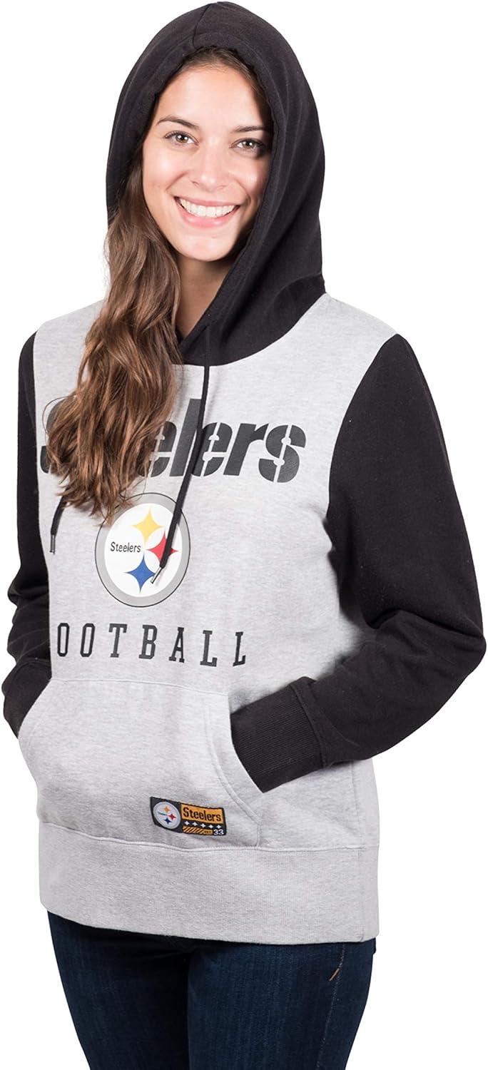 imageUltra Game Womens NFL Official Super Soft Tie Neck Hoodie SweatshirtTeam Color