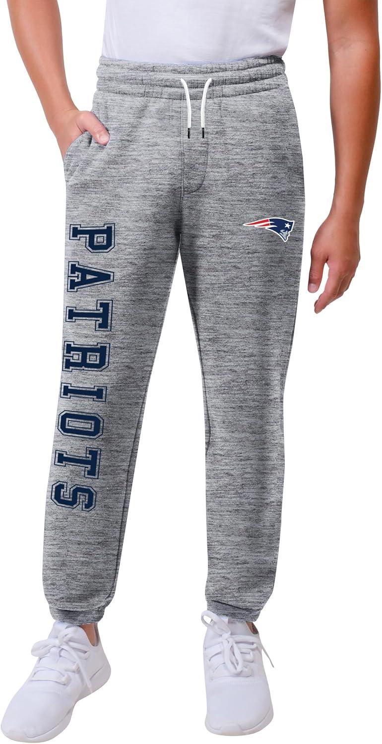 imageUltra Game Youth NFL Official Super Soft Jogger SweatpantsHeather Gray