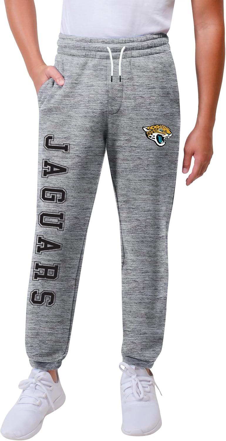 imageUltra Game Youth NFL Official Super Soft Jogger SweatpantsHeather Gray