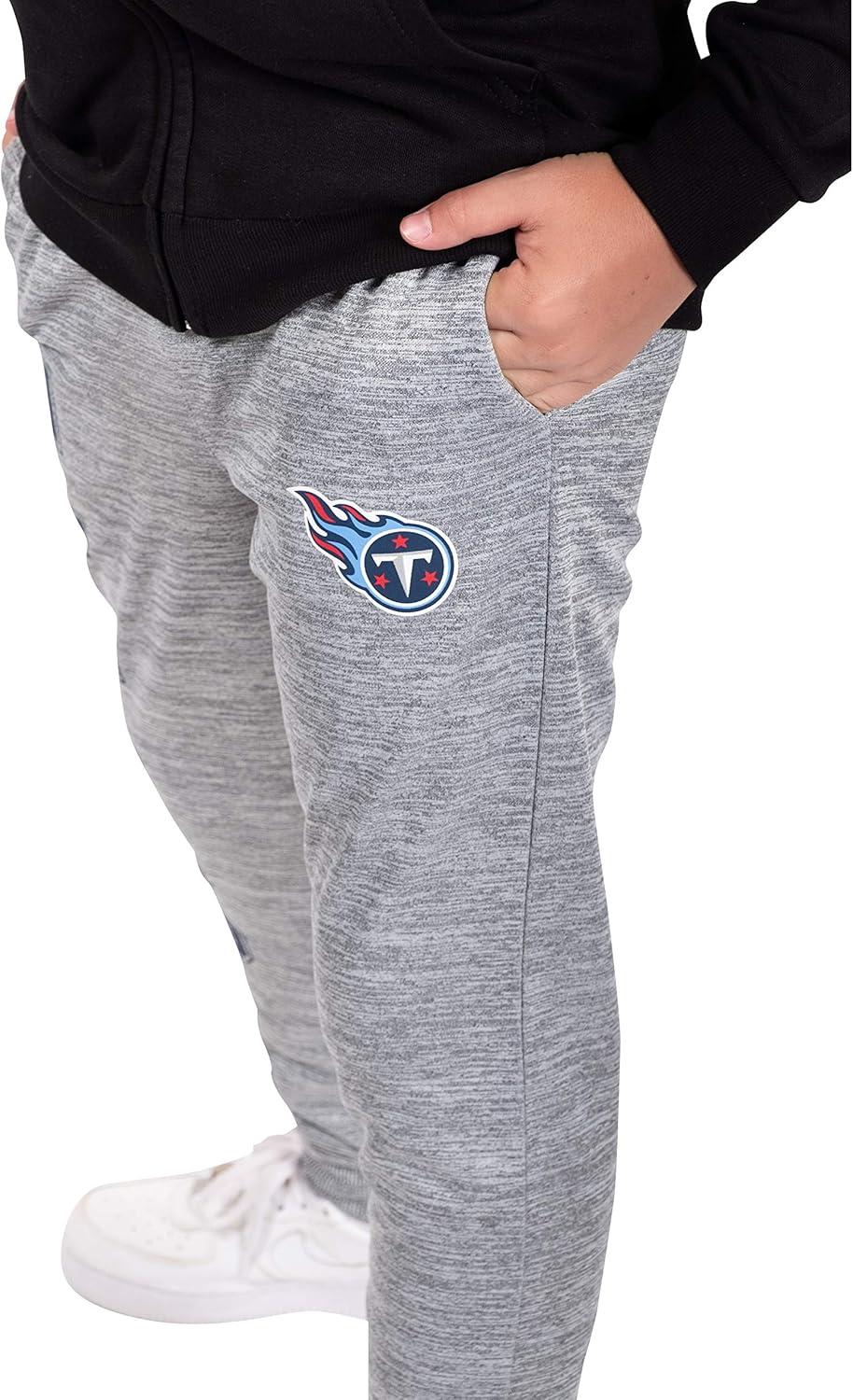 imageUltra Game Youth NFL Official Super Soft Jogger SweatpantsHeather Gray