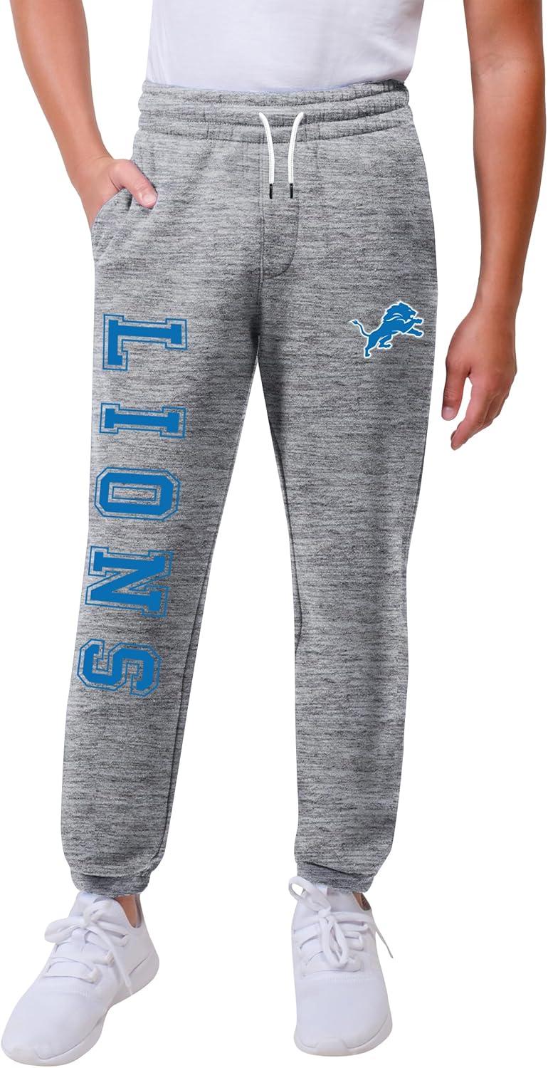 imageUltra Game Youth NFL Official Super Soft Jogger SweatpantsHeather Gray