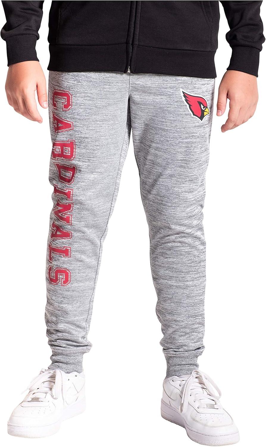 imageUltra Game Youth NFL Official Super Soft Jogger SweatpantsHeather Gray