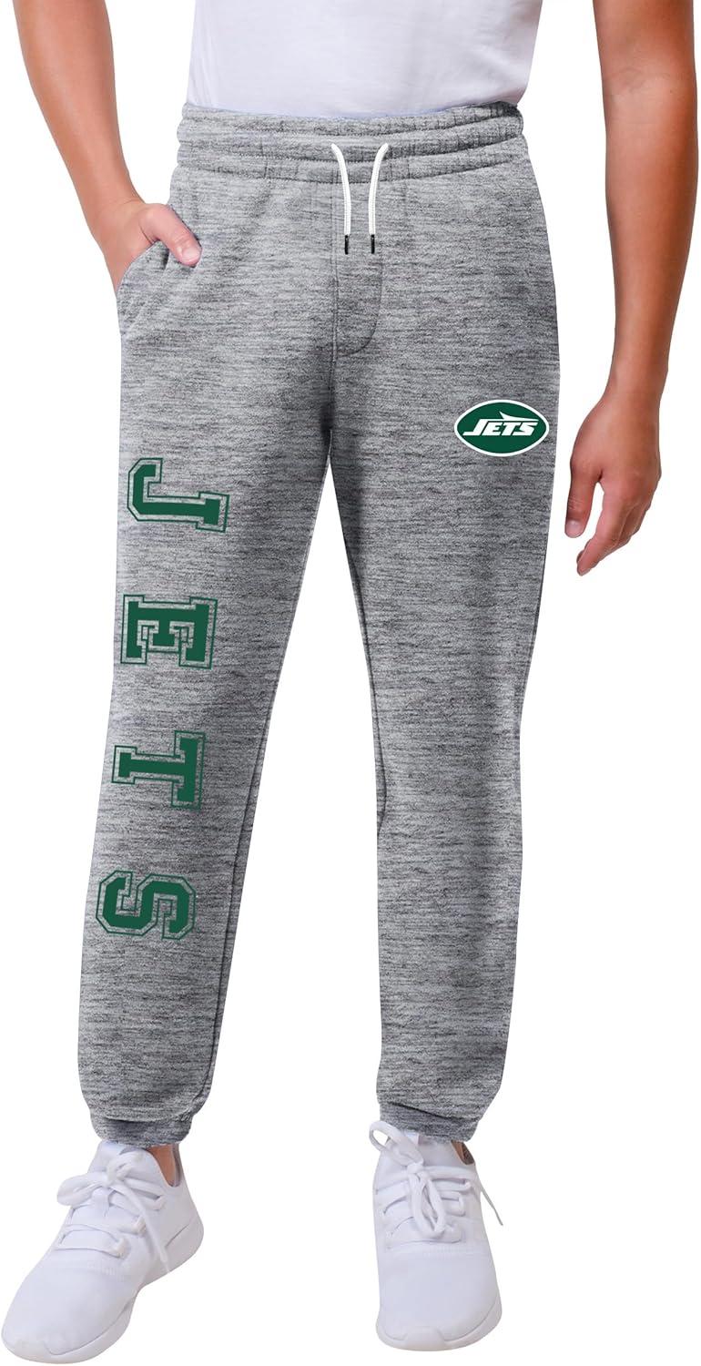 imageUltra Game Youth NFL Official Super Soft Jogger SweatpantsHeather Gray