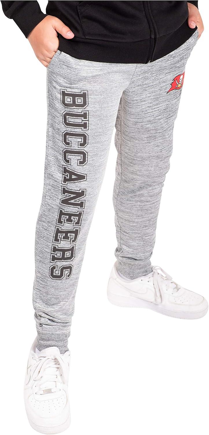 imageUltra Game Youth NFL Official Super Soft Jogger SweatpantsHeather Gray