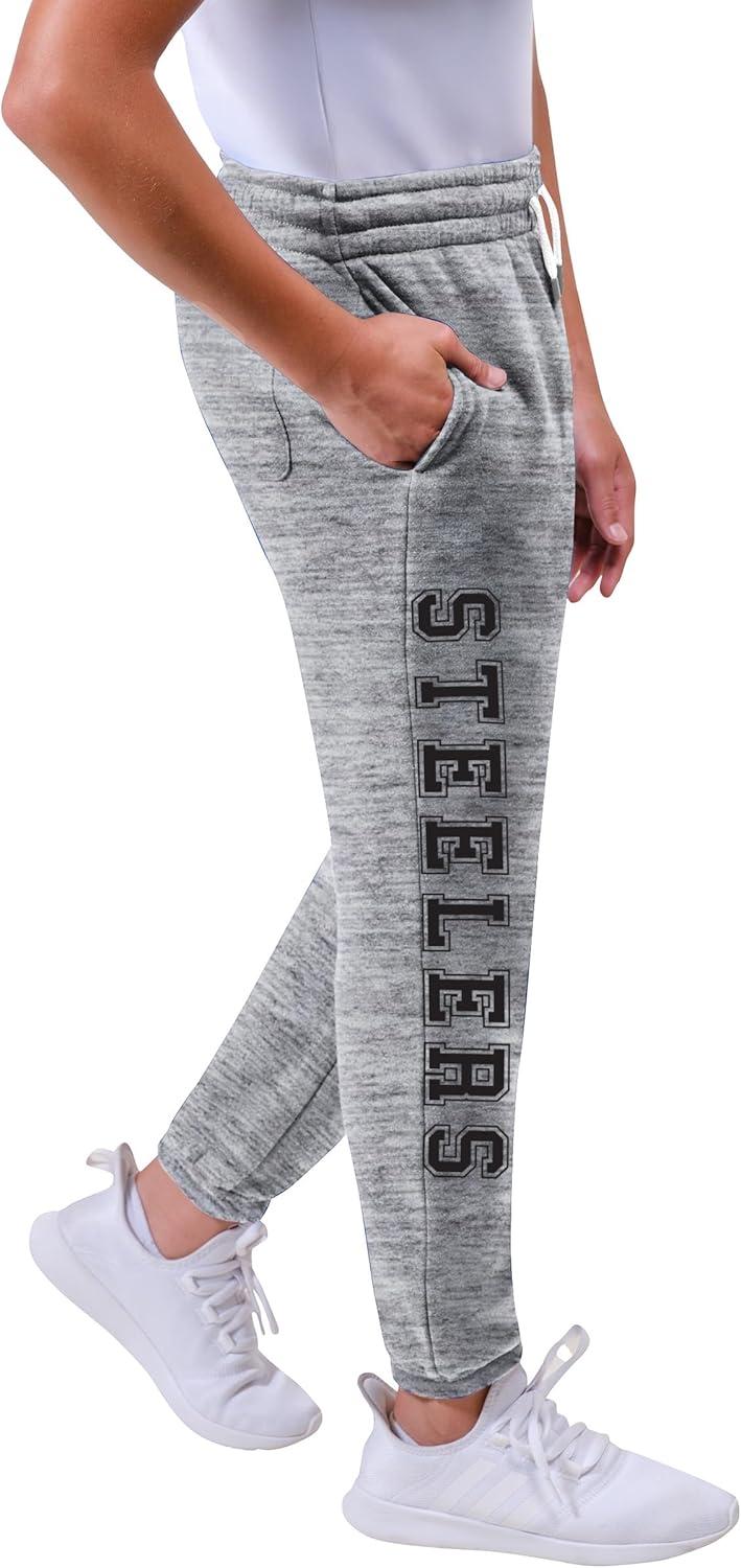 imageUltra Game Youth NFL Official Super Soft Jogger SweatpantsHeather Gray