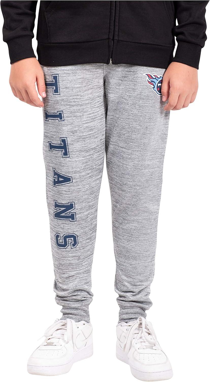 imageUltra Game Youth NFL Official Super Soft Jogger SweatpantsHeather Gray