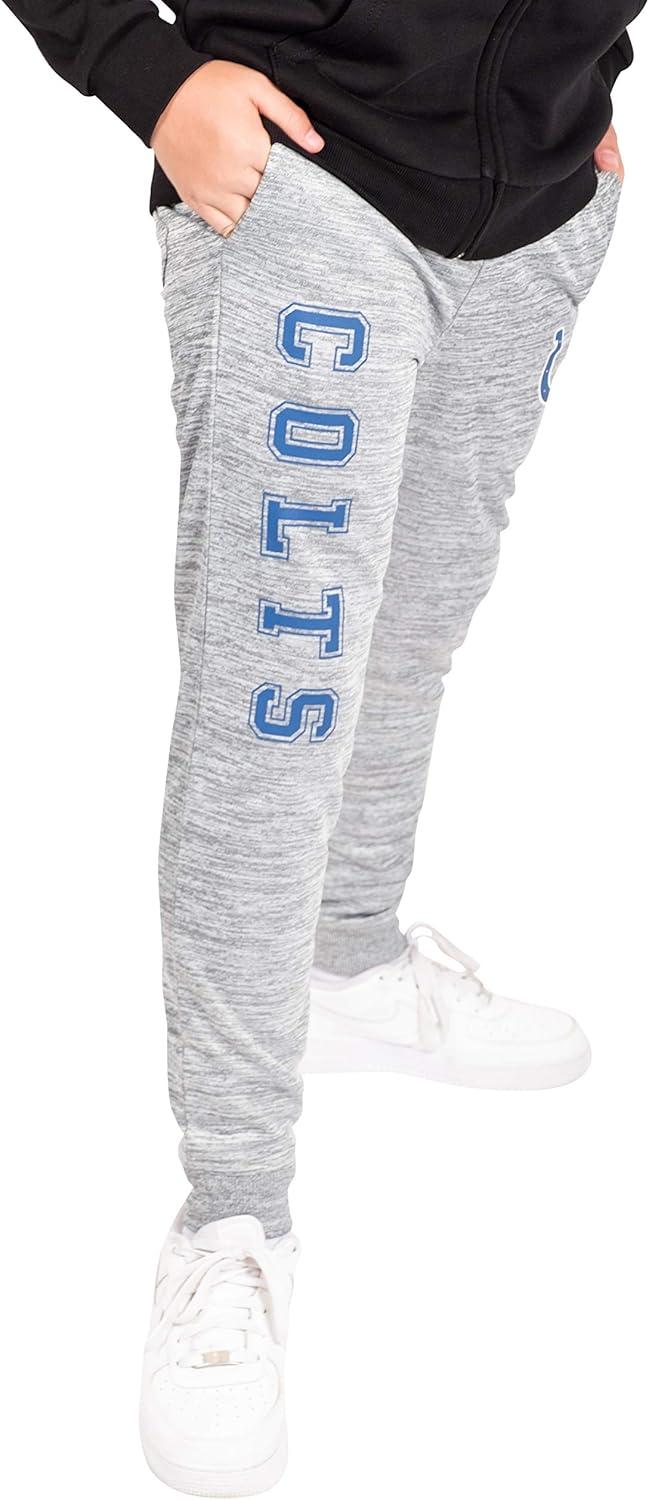 imageUltra Game Youth NFL Official Super Soft Jogger SweatpantsHeather Gray