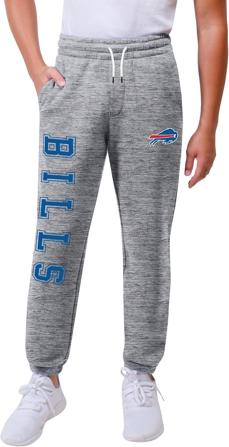 imageUltra Game Youth NFL Official Super Soft Jogger SweatpantsHeather Gray