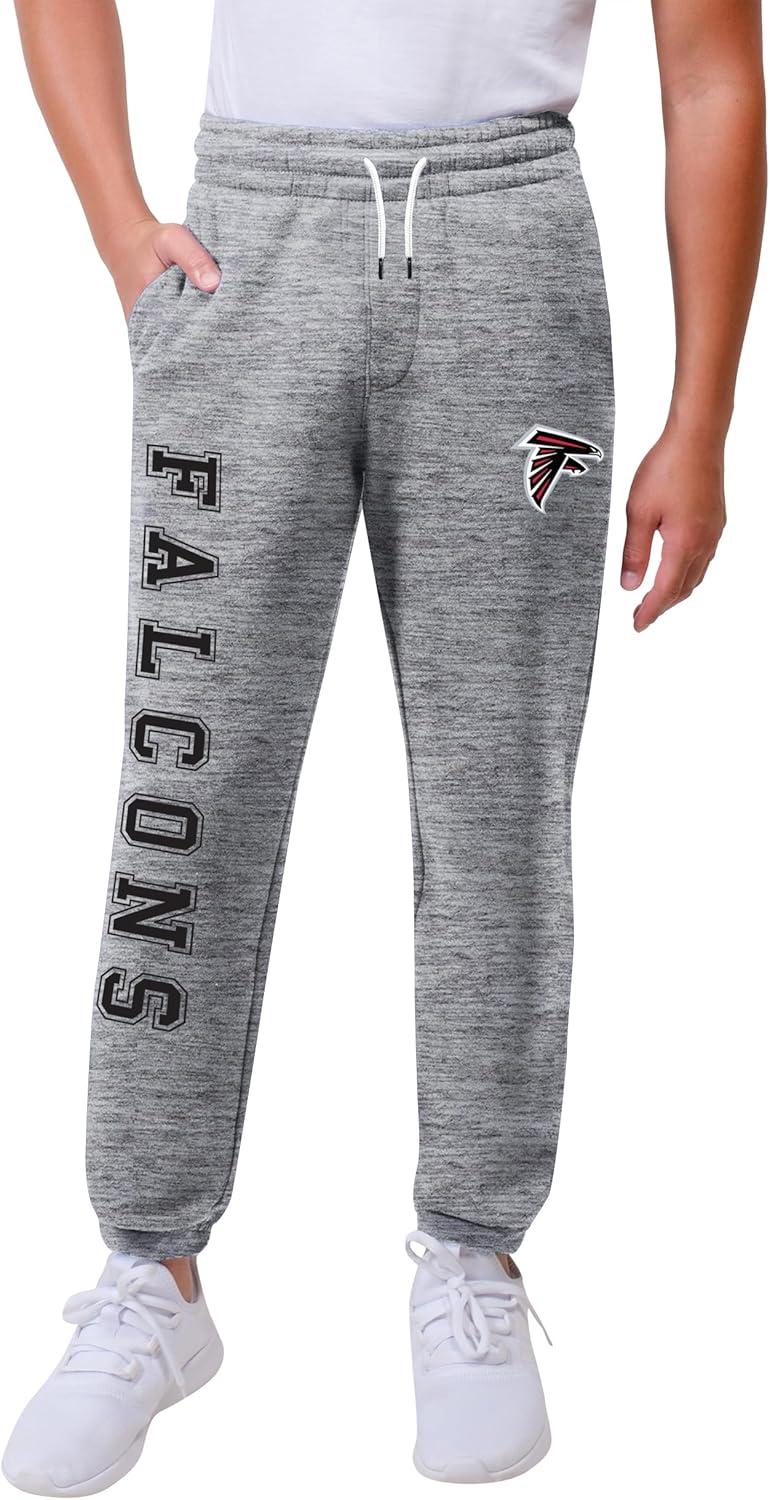 imageUltra Game Youth NFL Official Super Soft Jogger SweatpantsHeather Gray