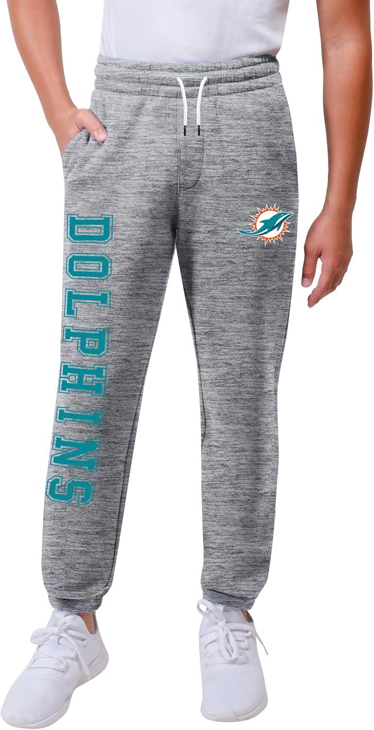 imageUltra Game Youth NFL Official Super Soft Jogger SweatpantsHeather Gray
