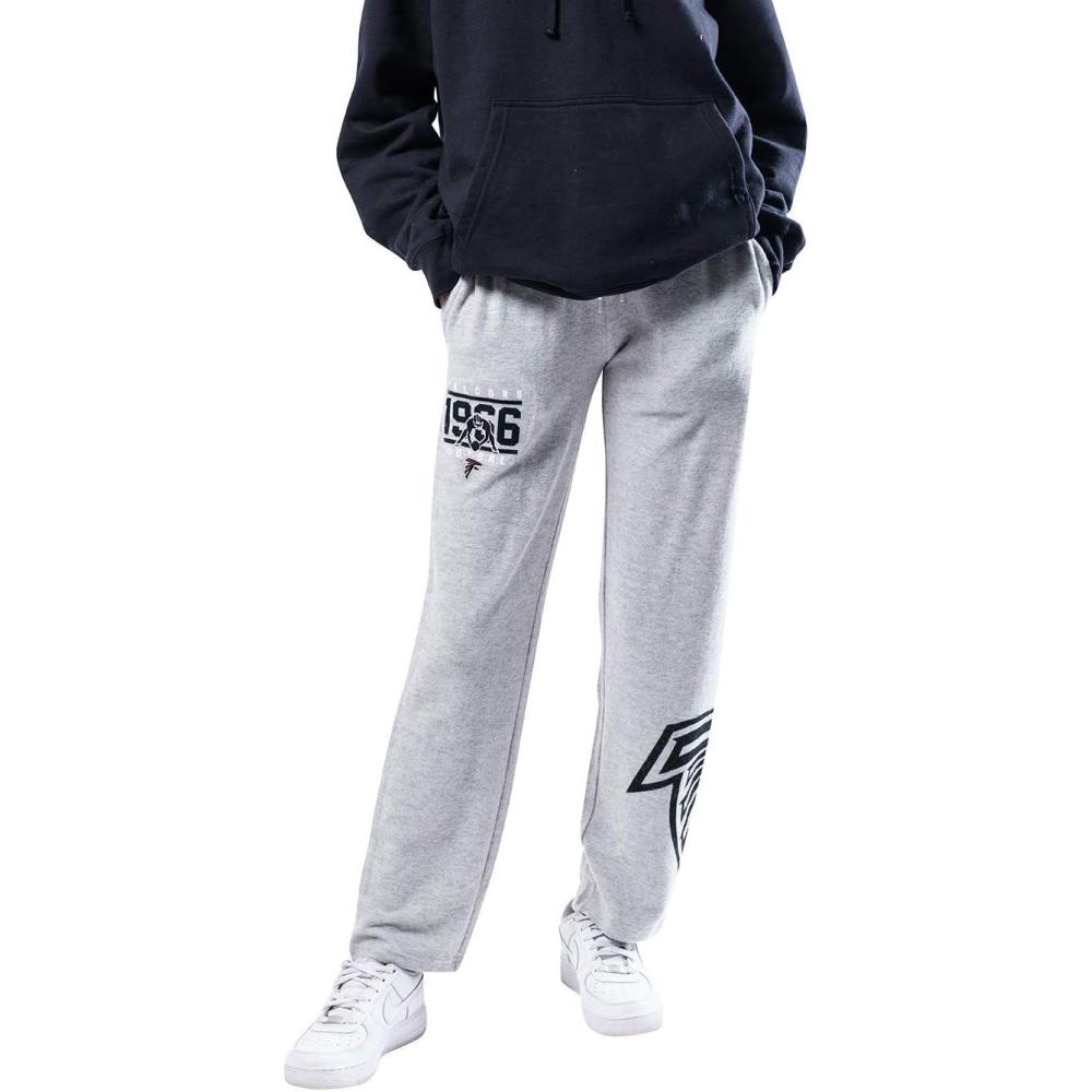 imageUltra Game NFL WomensJogger Pants Punt Brushed Hacci SweatpantsGray