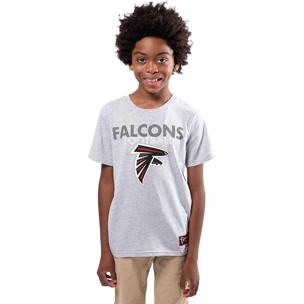imageUltra Game Youth NFL Official Super Soft Game Day TShirtAtlanta Falcons