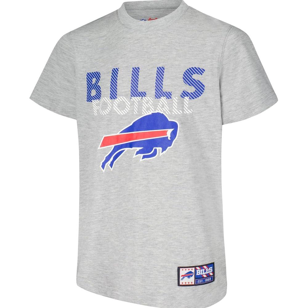 imageUltra Game Youth NFL Official Super Soft Game Day TShirtBuffalo Bills