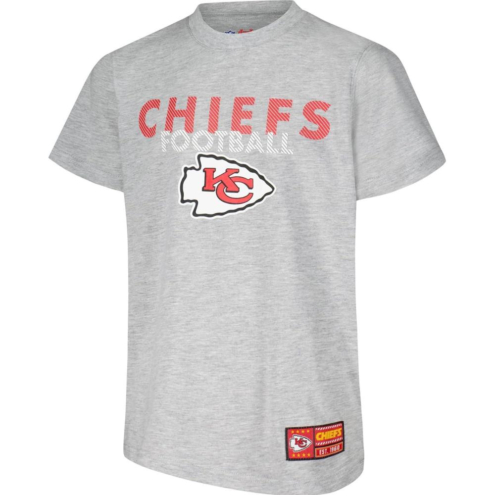 imageUltra Game Youth NFL Official Super Soft Game Day TShirtKansas City Chiefs