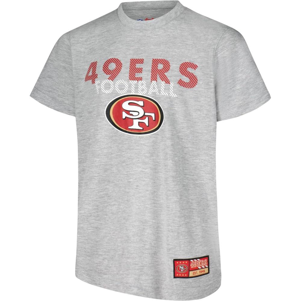 imageUltra Game Youth NFL Official Super Soft Game Day TShirtSan Francisco 49ers