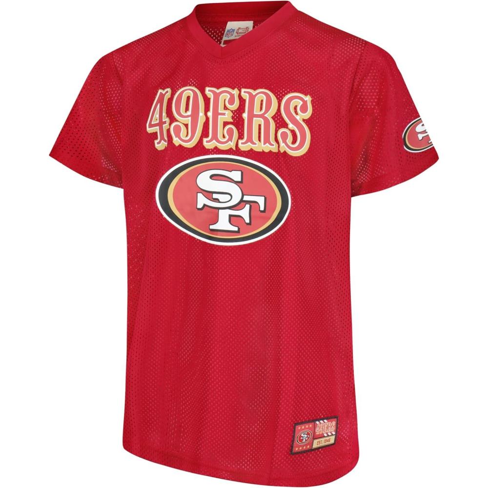 imageUltra Game Youth NFL Official Super Soft Supreme Jersey ShirtTeam Color