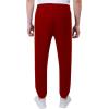 Ultra Game Adults NFL Official Active Super Soft Fleece Game Day Jogger Sweatpants(Team Color Stripe)