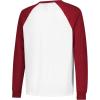 Ultra Game Adults NFL Official Super Soft Raglan Baseball Long Sleeve T-Shirt(2024 Edition)