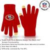 Ultra Game Adults NFL Official Super Soft Winter Beanie Knit Hat With Warm Touch Screen Gloves(Team Color 2)