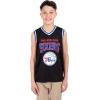 Ultra Game Boys NBA Official Super Soft Jersey Tank Top Muscle T-Shirt(Black)