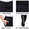 Ultra Game Boys NFL Official Super Soft Jogger Sweatpants(Black)