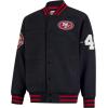 Ultra Game Men’s NFL Official Classic Varsity Coaches Jacket Coat(Team Color)