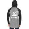 Ultra Game Mens NFL Official Fleece Hoodie Pullover Sweatshirt Henley(Cincinnati Bengals)